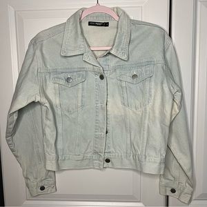 HELLO KITTY x Shein girls/women’s botton up denim jeans jacket size small